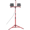 image:imageVEVOR LED Work Light with Stand 21000 Lumens ThreeHead Portable Camping Light with Individual Switch Tripod Stand 1083 ft Power Cord for Indoor Outdoor Job Site Construction IP65 Waterproof10000 LM  Corded  1 Pack
