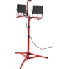image:imageVEVOR LED Work Light with Stand 21000 Lumens ThreeHead Portable Camping Light with Individual Switch Tripod Stand 1083 ft Power Cord for Indoor Outdoor Job Site Construction IP65 Waterproof20000 LM  Corded  1 Pack