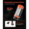 image:imageVEVOR LED Work Light with Stand 21000 Lumens ThreeHead Portable Camping Light with Individual Switch Tripod Stand 1083 ft Power Cord for Indoor Outdoor Job Site Construction IP65 Waterproof2200 LM  132Ah  1 Pack