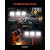 image:imageVEVOR LED Work Light with Stand 21000 Lumens ThreeHead Portable Camping Light with Individual Switch Tripod Stand 1083 ft Power Cord for Indoor Outdoor Job Site Construction IP65 Waterproof15000 LM  Corded  1 Pack