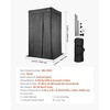 image:imageVEVOR Portable Vocal Booth 656 ft Height EchoFree Recording Studio BoothBlack