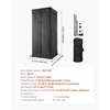 image:imageVEVOR Portable Vocal Booth 656 ft Height EchoFree Recording Studio BoothBlack