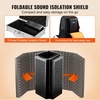 image:imageVEVOR Portable Vocal Booth 656 ft Height EchoFree Recording Studio BoothBlack