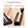 image:imageVEVOR Pull Out Cabinet Organizer 2 Pack Expandable Width 122189 2047 Deep Pull Out Drawers for Cabinets Sliding Drawer for Kitchen Pantry Cabinet Organizer with Nano Adhesive Strips WhiteBlack