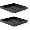 image:imageVEVOR Pull Out Cabinet Organizer 2 Pack Expandable Width 122189 2047 Deep Pull Out Drawers for Cabinets Sliding Drawer for Kitchen Pantry Cabinet Organizer with Nano Adhesive Strips WhiteBlack