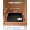image:imageVEVOR Pull Out Cabinet Organizer 2 Pack Expandable Width 122189 2047 Deep Pull Out Drawers for Cabinets Sliding Drawer for Kitchen Pantry Cabinet Organizer with Nano Adhesive Strips WhiteBlack