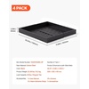 image:imageVEVOR Pull Out Cabinet Organizer 2 Pack Expandable Width 122189 2047 Deep Pull Out Drawers for Cabinets Sliding Drawer for Kitchen Pantry Cabinet Organizer with Nano Adhesive Strips WhiteBlack