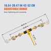 image:imageVEVOR Ratchet Chain Binders 14516 2600 lbs Safe Working Load 4 Pack Load Binder with 2 Grab Hooks Tie Downs for Transport Chain Heavy Duty Tow Chain Ratchet Binders for Flatbed Truck Trailer4 pcs