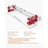 image:imageVEVOR Router Sled 64 Inches Trimming Planing Machine for Flattening Slabs X amp Y Axis Adjustable DIY Woodworking Router Sled for Home Improvement Projects Woodworking Home DIY64inch