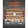 image:imageVEVOR Router Sled 64 Inches Trimming Planing Machine for Flattening Slabs X amp Y Axis Adjustable DIY Woodworking Router Sled for Home Improvement Projects Woodworking Home DIY64inch