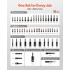 image:imageVEVOR Torx Bit Socket and External Torx Socket Set 60Piece T6T70 TT6TT70 TP8TP60 E4E24 S2 Alloy Steel and CrV Steel 14 in 38 in and 12 in Drives with Enhanced Storage Case Hand Use55 pcs