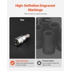 image:imageVEVOR Torx Bit Socket and External Torx Socket Set 60Piece T6T70 TT6TT70 TP8TP60 E4E24 S2 Alloy Steel and CrV Steel 14 in 38 in and 12 in Drives with Enhanced Storage Case Hand Use13 PCS