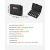 image:imageVEVOR Torx Bit Socket and External Torx Socket Set 60Piece T6T70 TT6TT70 TP8TP60 E4E24 S2 Alloy Steel and CrV Steel 14 in 38 in and 12 in Drives with Enhanced Storage Case Hand Use13 PCS