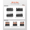 image:imageVEVOR Torx Bit Socket and External Torx Socket Set 60Piece T6T70 TT6TT70 TP8TP60 E4E24 S2 Alloy Steel and CrV Steel 14 in 38 in and 12 in Drives with Enhanced Storage Case Hand Use80 pcs