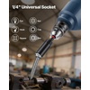 image:imageVEVOR Torx Bit Socket and External Torx Socket Set 60Piece T6T70 TT6TT70 TP8TP60 E4E24 S2 Alloy Steel and CrV Steel 14 in 38 in and 12 in Drives with Enhanced Storage Case Hand Use80 pcs