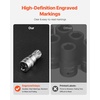 image:imageVEVOR Torx Bit Socket and External Torx Socket Set 60Piece T6T70 TT6TT70 TP8TP60 E4E24 S2 Alloy Steel and CrV Steel 14 in 38 in and 12 in Drives with Enhanced Storage Case Hand Use10 PCS