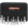 image:imageVEVOR Torx Bit Socket and External Torx Socket Set 60Piece T6T70 TT6TT70 TP8TP60 E4E24 S2 Alloy Steel and CrV Steel 14 in 38 in and 12 in Drives with Enhanced Storage Case Hand Use13 PCS