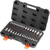 image:imageVEVOR Torx Bit Socket and External Torx Socket Set 60Piece T6T70 TT6TT70 TP8TP60 E4E24 S2 Alloy Steel and CrV Steel 14 in 38 in and 12 in Drives with Enhanced Storage Case Hand Use33 PCS