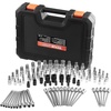 image:imageVEVOR Torx Bit Socket and External Torx Socket Set 60Piece T6T70 TT6TT70 TP8TP60 E4E24 S2 Alloy Steel and CrV Steel 14 in 38 in and 12 in Drives with Enhanced Storage Case Hand Use107 PCS