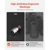 image:imageVEVOR Torx Bit Socket and External Torx Socket Set 60Piece T6T70 TT6TT70 TP8TP60 E4E24 S2 Alloy Steel and CrV Steel 14 in 38 in and 12 in Drives with Enhanced Storage Case Hand Use33 PCS