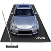 image:imageVEVOR Containment Mat 8 ft 6 in x 20 ft NonSlip PVC Garage Floor Mat with a Cleaning Squeegee Heavy Duty Durable Waterproof Protection from Snow Rain and Mud for Cars SUVs Trucks Parking Black7 ft 9 in x 18 ft