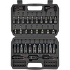 image:imageVEVOR Torx Bit Socket and External Torx Socket Set 60Piece T6T70 TT6TT70 TP8TP60 E4E24 S2 Alloy Steel and CrV Steel 14 in 38 in and 12 in Drives with Enhanced Storage Case Hand Use55 pcs