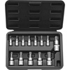 image:imageVEVOR Torx Bit Socket and External Torx Socket Set 60Piece T6T70 TT6TT70 TP8TP60 E4E24 S2 Alloy Steel and CrV Steel 14 in 38 in and 12 in Drives with Enhanced Storage Case Hand Use13 PCS