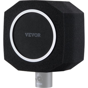 image:imageVEVOR Portable Vocal Booth 656 ft Height EchoFree Recording Studio BoothBlack