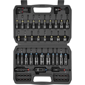 image:imageVEVOR Torx Bit Socket and External Torx Socket Set 60Piece T6T70 TT6TT70 TP8TP60 E4E24 S2 Alloy Steel and CrV Steel 14 in 38 in and 12 in Drives with Enhanced Storage Case Hand Use55 pcs