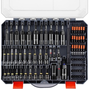image:imageVEVOR Torx Bit Socket and External Torx Socket Set 60Piece T6T70 TT6TT70 TP8TP60 E4E24 S2 Alloy Steel and CrV Steel 14 in 38 in and 12 in Drives with Enhanced Storage Case Hand Use80 pcs