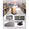 image:imageVEVOR Computing Digital Platform Scale 220 lbs Load 004 lbs Accuracy Electronic Floor Scale with LBKG Tare Price Calculator ACDC Power Supply Fit for Luggage Shipping Packages Postage220lbs