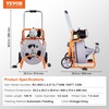 image:imageVEVOR Drain Cleaner Machine 100FT x 12 Inch Auto Feed Sewer Snake Auger100FT x 12 Inch