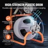 image:imageVEVOR Drain Cleaner Machine 75FT x 38 Inch Auto Feed Sewer Snake Drain Auger on Wheels Portable Drain Cleaning Machine with 8 Cutters amp Airactivated Foot Switch for 2 to 4 Pipes75 FT x 38