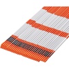 image:imageVEVOR Driveway Markers 20Pcs 58 in Long 516 in Dia HiVisibility Driveway Reflectors with 12 in Steel Drill Bits Reflective Snow Sticks Fiberglass Pole for Parking Lots Walkways Snow Plowing72 Inch
