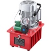 image:imageVEVOR Electric Driven Hydraulic Pump 750W 10000 PSI 120V Double Acting Hydraulic Pump Power Pack Unit Solenoid Valve with Pedal Switch 21 Gal  8L for Punching Bending Double Acting CylindersSingle acting  Pedal Switch