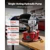 image:imageVEVOR Electric Driven Hydraulic Pump 750W 10000 PSI 120V Double Acting Hydraulic Pump Power Pack Unit Solenoid Valve with Pedal Switch 21 Gal  8L for Punching Bending Double Acting CylindersSingle acting  Manual Valve