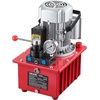 image:imageVEVOR Electric Driven Hydraulic Pump 750W 10000 PSI 120V Double Acting Hydraulic Pump Power Pack Unit Solenoid Valve with Pedal Switch 21 Gal  8L for Punching Bending Double Acting CylindersDouble acting  Manual Valve