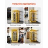image:imageVEVOR Horizontal Cylinder Storage Cabinet 30L x 30W x 703H 8 Cylinder Capacity 4Tier Propane Storage Cage with Lock and Keys Yellow PowderCoated Carbon Steel for Propane Oxygen Nitrogen31 L x 30 W x 65 H