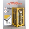 image:imageVEVOR Horizontal Cylinder Storage Cabinet 30L x 30W x 703H 8 Cylinder Capacity 4Tier Propane Storage Cage with Lock and Keys Yellow PowderCoated Carbon Steel for Propane Oxygen Nitrogen31 L x 30 W x 65 H