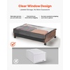 image:imageVEVOR Under Bed Storage with Wheels 360 x 181 x 73 inch Underbed Containers with Clear Lid Underbed Shoe Organizer Rolling Under the Bed Storage Bins for Clothes Shoes Blankets Bedroom 2 PackE