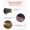 image:imageVEVOR Under Bed Storage with Wheels 360 x 181 x 73 inch Underbed Containers with Clear Lid Underbed Shoe Organizer Rolling Under the Bed Storage Bins for Clothes Shoes Blankets Bedroom 2 PackE