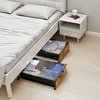 image:imageVEVOR Under Bed Storage with Wheels 360 x 181 x 73 inch Underbed Containers with Clear Lid Underbed Shoe Organizer Rolling Under the Bed Storage Bins for Clothes Shoes Blankets Bedroom 2 PackE
