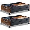 image:imageVEVOR Under Bed Storage with Wheels 360 x 181 x 73 inch Underbed Containers with Clear Lid Underbed Shoe Organizer Rolling Under the Bed Storage Bins for Clothes Shoes Blankets Bedroom 2 PackE