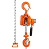 image:imageVEVOR Manual Lever Chain Hoist 12 Ton 1100 lbs Capacity 5 FT Come Along G80 Galvanized Carbon Steel with Weston DoublePawl Brake Auto Chain Leading amp 360 Rotation Hook for Garage Factory Dock1100lbs 5FT