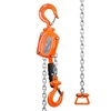 image:imageVEVOR Manual Lever Chain Hoist 12 Ton 1100 lbs Capacity 5 FT Come Along G80 Galvanized Carbon Steel with Weston DoublePawl Brake Auto Chain Leading amp 360 Rotation Hook for Garage Factory Dock1100lbs 5FT