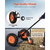 image:imageVEVOR Trailer Dolly 1200lbs Tongue Weight Capacity Carbon Steel Trailer Mover with 2 inch Ball 152 inch Pneumatic Tires Portable Tow Dolly for Moving RV Trailers1200lbs