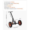 image:imageVEVOR Trailer Dolly 1200lbs Tongue Weight Capacity Carbon Steel Trailer Mover with 2 inch Ball 152 inch Pneumatic Tires Portable Tow Dolly for Moving RV Trailers1200lbs