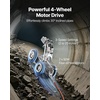 image:imageVEVOR Sewer Pipe Inspection Robot 197FT Pipeline Detection Crawling Robot with 2MP FrontRear Cameras amp Touchscreen Tablet IP68 Plumbing Camera with Lights amp Distance Counter for Industrial Pipes197 FT