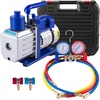image:imageVEVOR Vacuum Pump Kit HVAC Single Stage AC Vacuum Pump 48CFM 13HP Air Vacuum Pump with 4 Valve AC Manifold Gauge Set Refrigerant Air Conditioning48 CFM 4 Valve