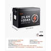 image:imageVEVOR 24V 100Ah LiFePO4 Lithium Battery Builtin 50A BMS 4000 CyclesNO Bluetooth